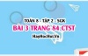 Bài 3 trang 84 Toán 8 Tập 2 Chân trời sáng tạo: Định Lí Tam Giác Đồng Dạng